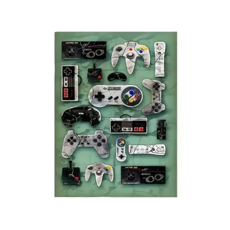 Entertainment Canvas Print Poster (39x1x59cm) - 1 Piece - ملصق